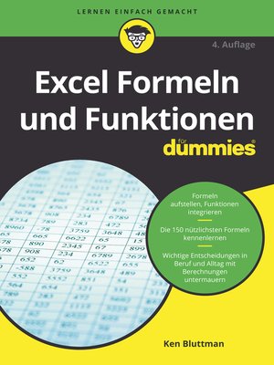 cover image of Excel Formeln und Funktionen f&uuml;r Dummies